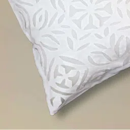 Peepul Tree Off-White Cotton Cushion Covers - Set of 2 image 2