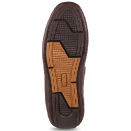Mochi Men's Brown Fisherman Sandals image 4