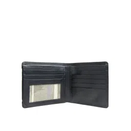 Hidesign 21036 Black Solid Leather Rfid Bi-Fold Wallet image 4
