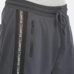 People by Pantaloons Dark Grey Regular Fit Joggers image 4