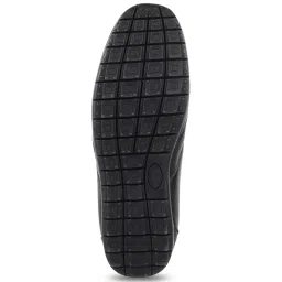 Mochi Men's Black Formal Loafers image 4