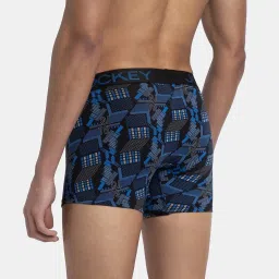Jockey FP23 Men's Super Combed Cotton Elastane Stretch Printed Trunk with Ultrasoft Waistband image 2