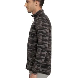 Wildcraft Black Regular Fit Camouflage Jacket image 4