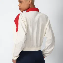 Reebok White & Red Printed Jacket image 2