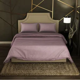 Spaces Cushlon Light Violet Polyester 480GSM Double Fleece Blanket image 2