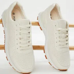 Forca by Lifestyle Men's Beige Running Shoes-image-28