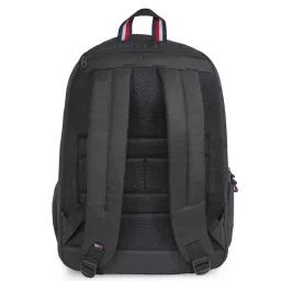 Tommy Hilfiger Foxtail Black Polyester Solid Backpack - 29 Ltrs image 2