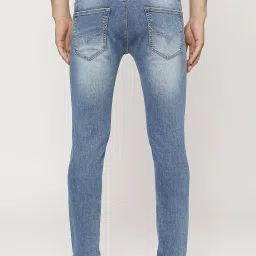 Pepe Jeans Light Indigo Blue Slim Fit Distressed Jeans image 2