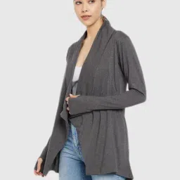 Hypernation Charcoal Melange Shrug image 3