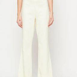 Camla Off White Regular Fit Mid rise Trousers-picture-32