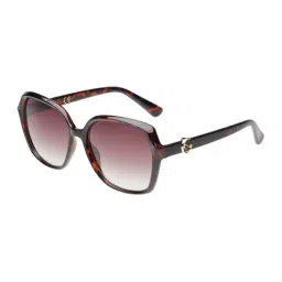 SCOTT Brown UV Protection Square Sunglasses for Women-image-45