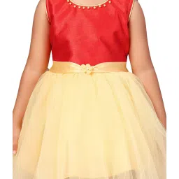 Aarika Kids Red Regular Fit Dress image 5