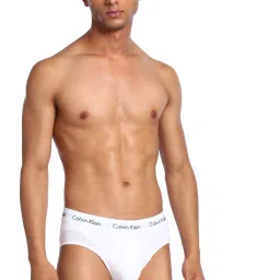 calvin klein jeans Calvin Klein Underwear White, Blue & Red Logo Classic Fit Briefs image 5