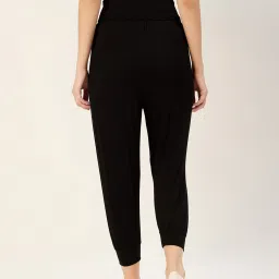 Sera Black Regular Fit Harem Pants image 2