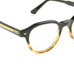 Opium Lightweight Stylish Black Round Optical Frames for Women image 4