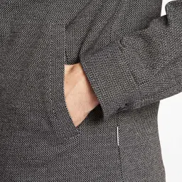 Lindbergh Grey Full Sleeves Mandarin Collar Jacket image 3