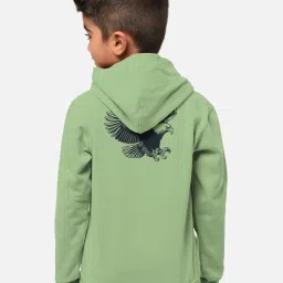 HELLCAT Green & Navy Printed Full Sleeves T-Shirt (Pack Of 2) image 2