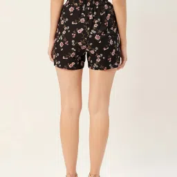 Sera Multicolor Floral Print Shorts image 2