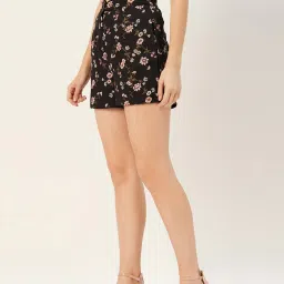 Sera Multicolor Floral Print Shorts image 3