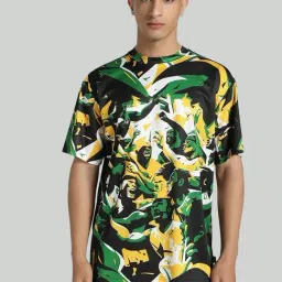 Puma Green Relaxed Fit Printed T-Shirt-picture-21