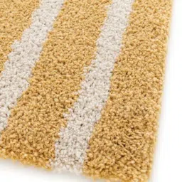 Obsessions Mustard Polypropylene Modern Carpet - Medium image 3