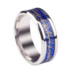 MEENAZ Men Silver Plated Finger Ring image 4