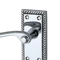 Screw Tight Stainless Steel Chrome Plated Lever Latch Handle Z110301CP image 3