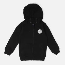 Allen Solly Junior Black Solid Sweatshirt-picture-10
