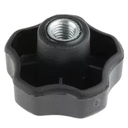 RS PRO Black Multiple Lobes Clamping Knob M10 Threaded Through Hole, 7027620-picture-35