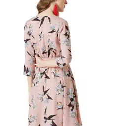 Miss Chase Pink Floral Print Dress image 2