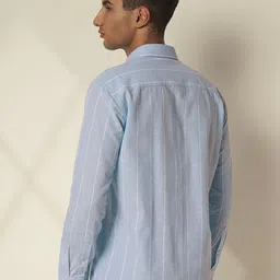 SELECTED Men Opaque Striped Casual Shirt image 3