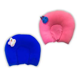 Chinmay Kids Mustard Seeds Toons & Characters Baby Pillow Pack of 2  (Blue & Pink)-image-30