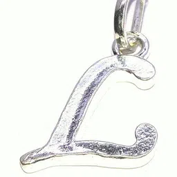 RAVIOUR LIFESTYLE Letter L Silver Pendant-picture-35