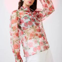 Globus Multicolord Floral Printed Top-picture-9