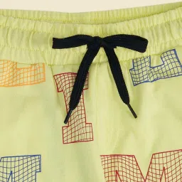 Pantaloons Junior Green Cotton Printed Trackpants image 4