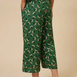 Chemistry Green Viscose Print Pyjama image 2