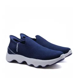 Columbus Men's Navy Walking Shoes image 2
