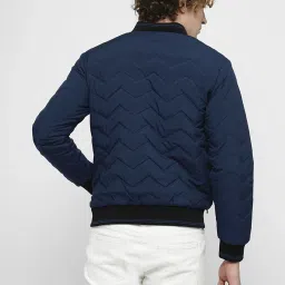 Produkt By Jack & Jones Blue Regular Fit Bomber Jacket image 2