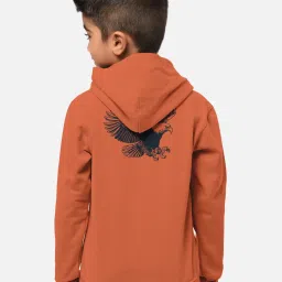 HELLCAT Orange & Grey Printed Full Sleeves T-Shirt (Pack Of 2) image 2