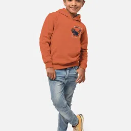 HELLCAT Orange & Grey Printed Full Sleeves T-Shirt (Pack Of 2) image 4