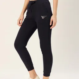 Sera Navy Regular Fit Joggers image 3