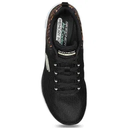 Skechers Women's FLEX APPEAL 4.0-WILD BALLAD Black Leopard Casual Sneakers image 4