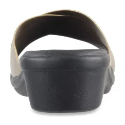 Walkway Women's Golden Casual Wedges image 5