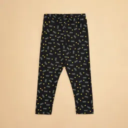 Pantaloons Junior Black Printed Leggings image 2