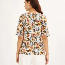 SALT Attire Multicolored Floral Top image 2