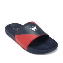 Louis Philippe Men's Navy Slides image 2