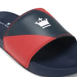 Louis Philippe Men's Navy Slides image 4
