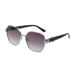 SCOTT Grey UV Protection Geometric Sunglasses for Women-picture-15