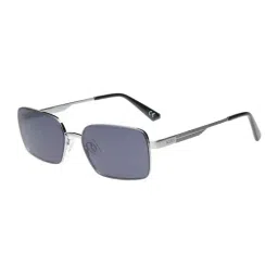 SCOTT Navy UV Protection Rectangular Sunglasses for Men-image-75