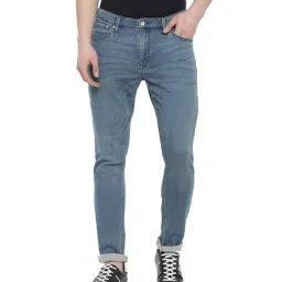 celio celio* Blue Slim Fit Mid Rise Solid Jeans-picture-34